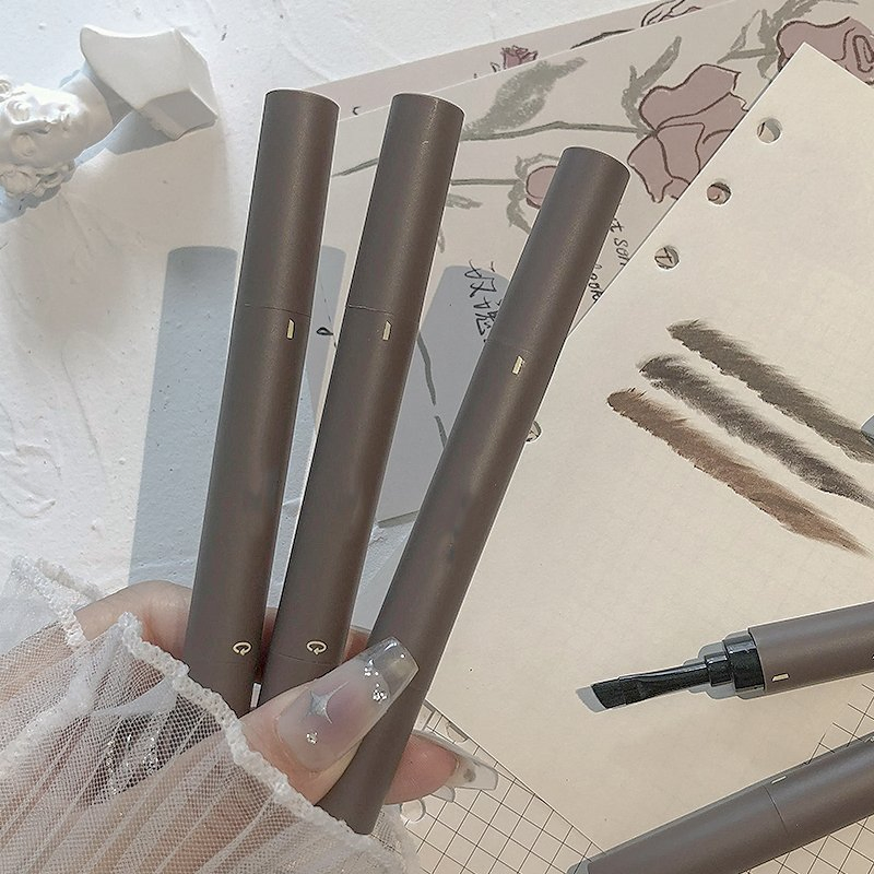 Natural Eyebrow Tint for Smudge-Proof Beauty with Flexible Brush Easy to Draw