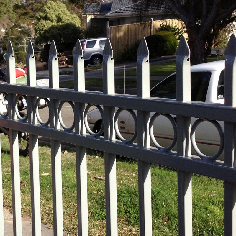Customization Aluminum Fence Decorative DIY Garden Privacy Metal Alu Material Outdoor Fence Panels Aluminum Fence