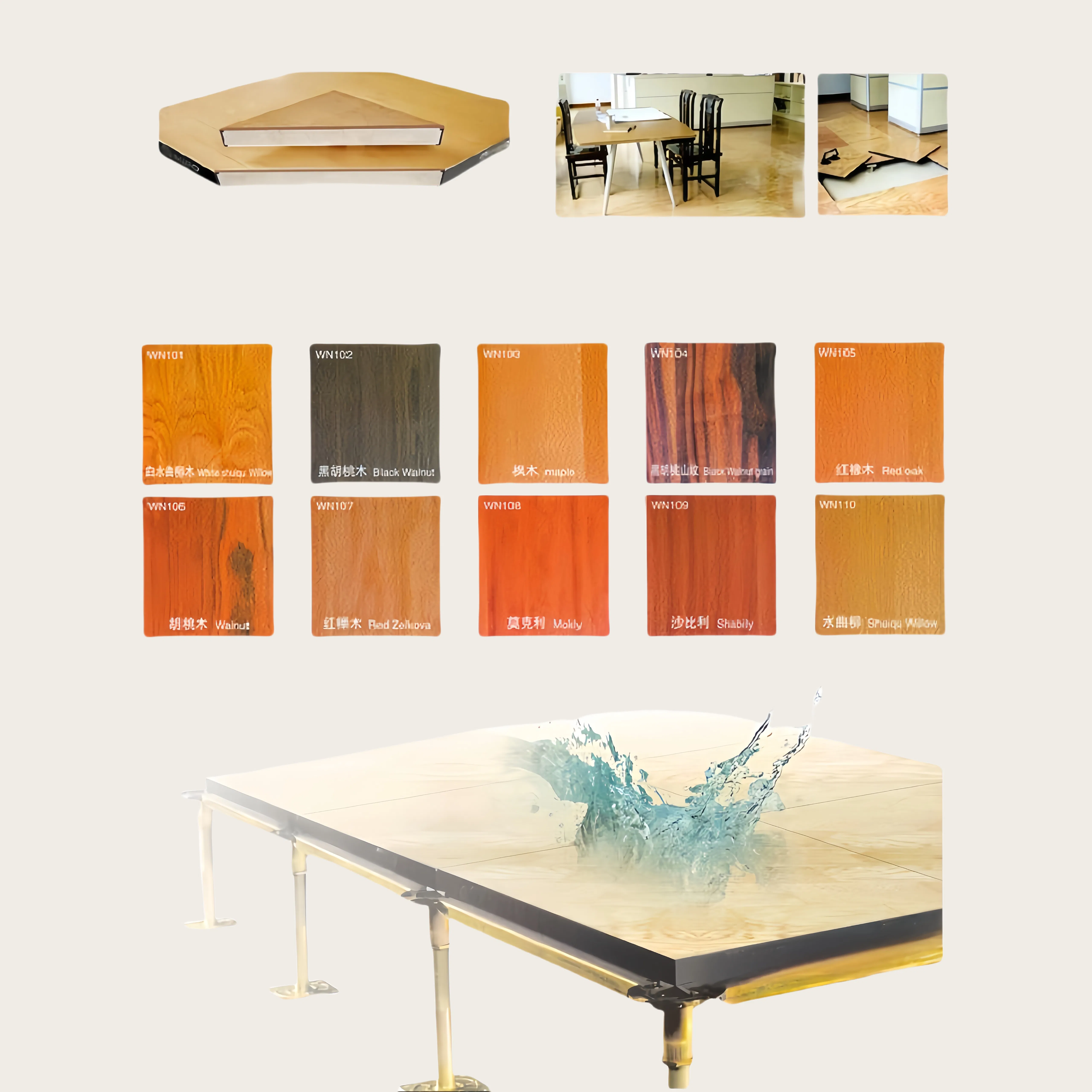 Lingding HDF Raised Floor System for Efficient Data Center Layouts