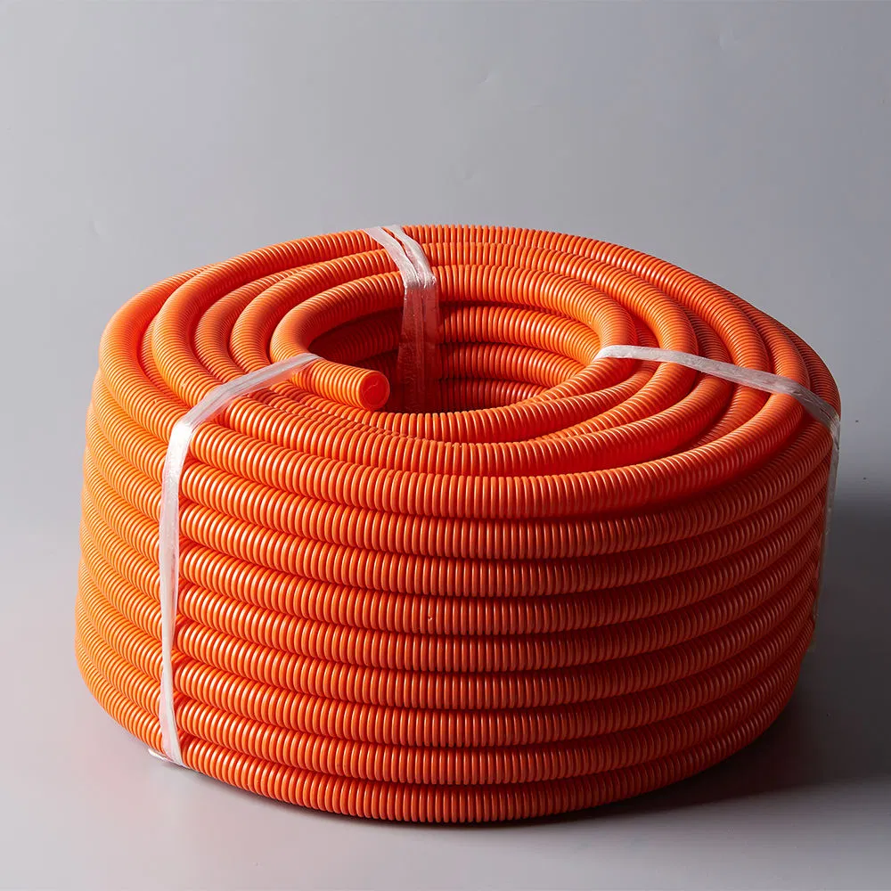 Medium Duty Flexible Plastic 5omm AS/NZS PVC Corrugated Electrical Conduit Pipes