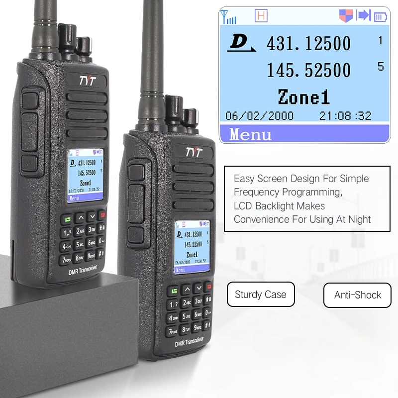 Tyt Mduv390 Dmr Walkie Talkie AES Digital Radio
