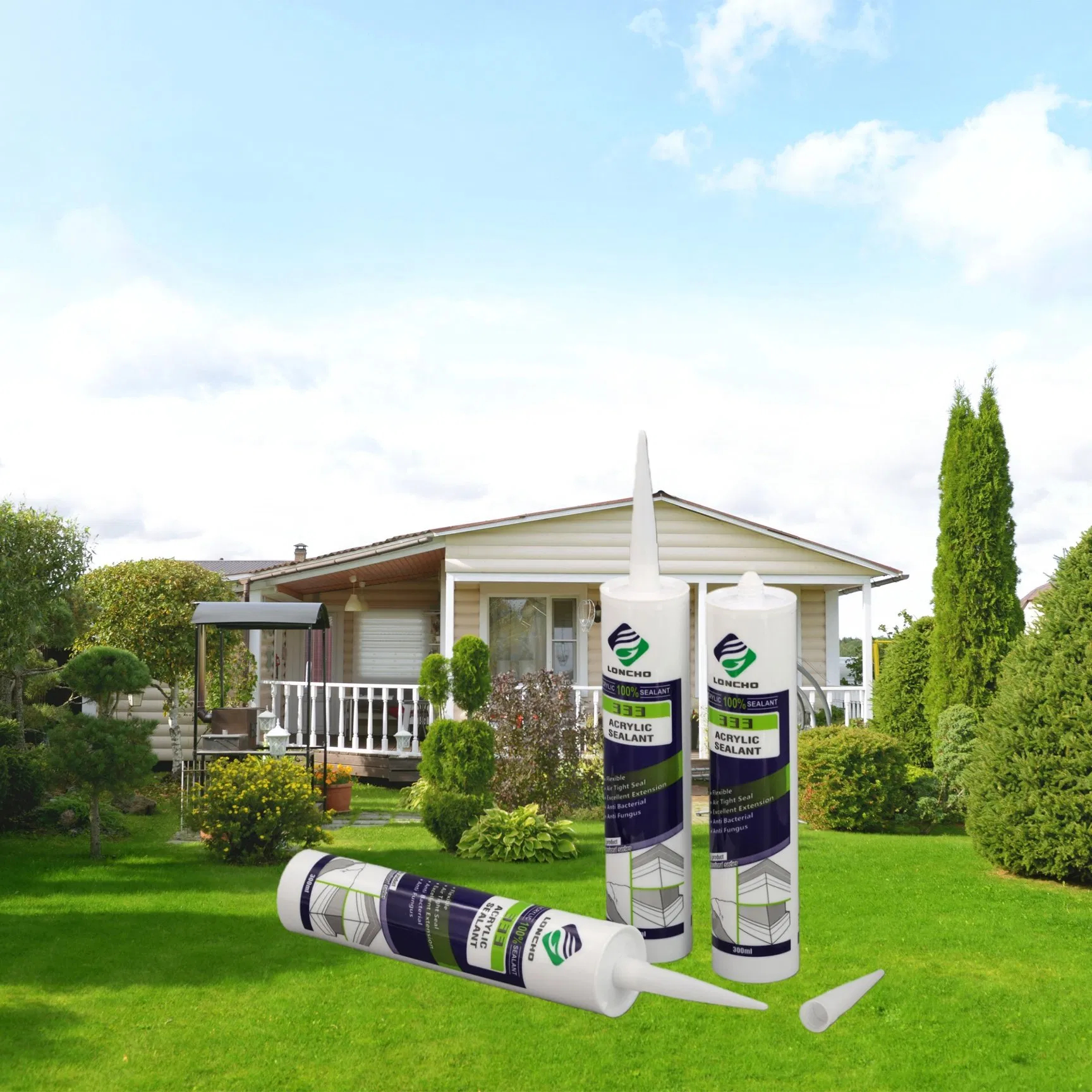 Quick Drying Acrylic Sealant for Hygienic and Stain-Resistant Use