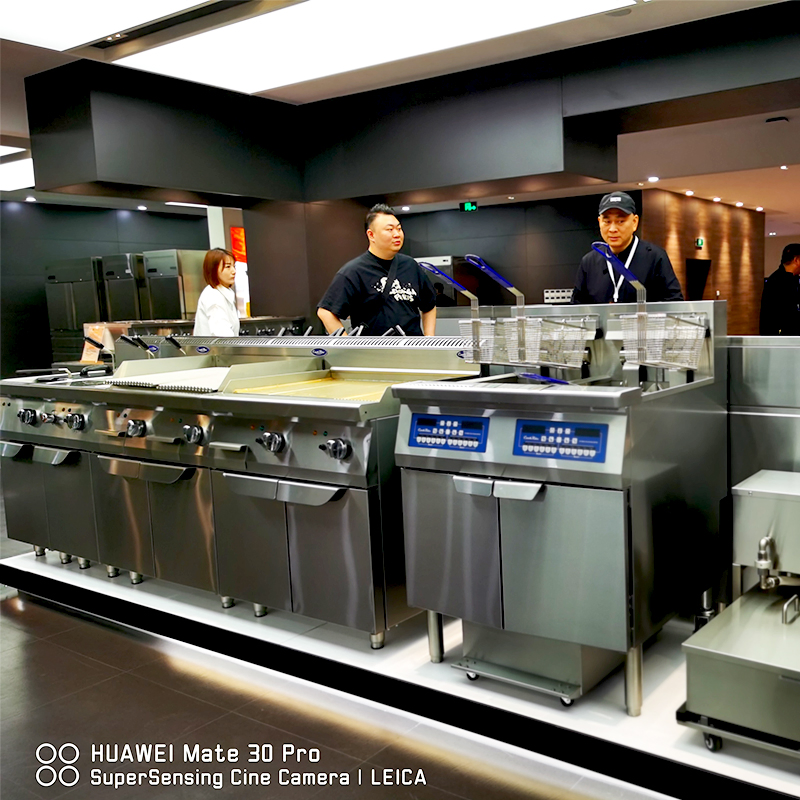 Industrial Kitchen Equipment Freestanding Electric Split Tank Turkey Chips Chicken Deep Fryer