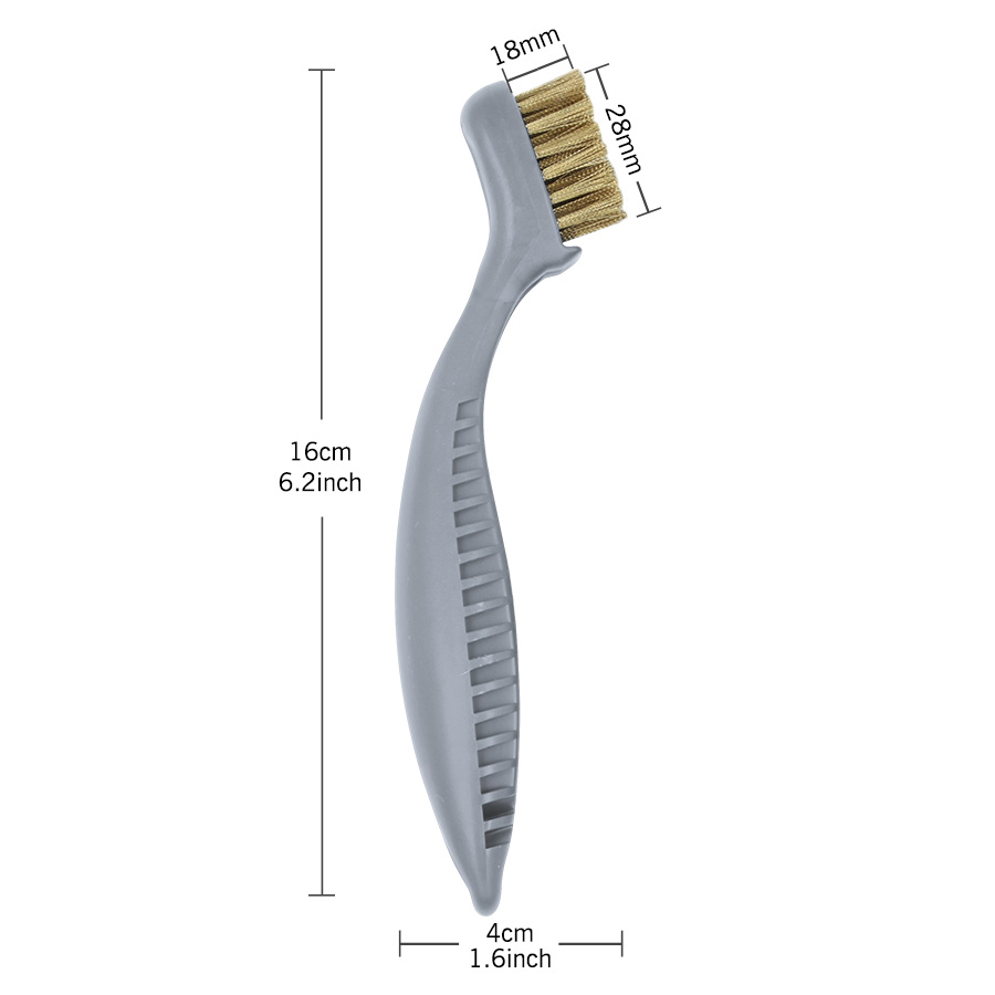 Rolingdog-Standard 90088g 3PC Multi-Purpose Brush Set Brass Synthetic Filament Stainless Steel