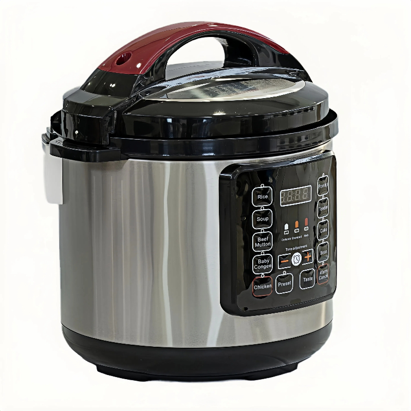 Electric Stainless Steel Multi-Functional 5L Capacity Household Pressure Cooker