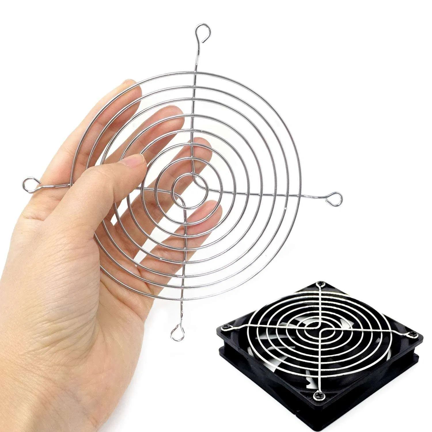 Futeng Metal Computer Accessories, Steel Wire Mesh Fan Cover Protection