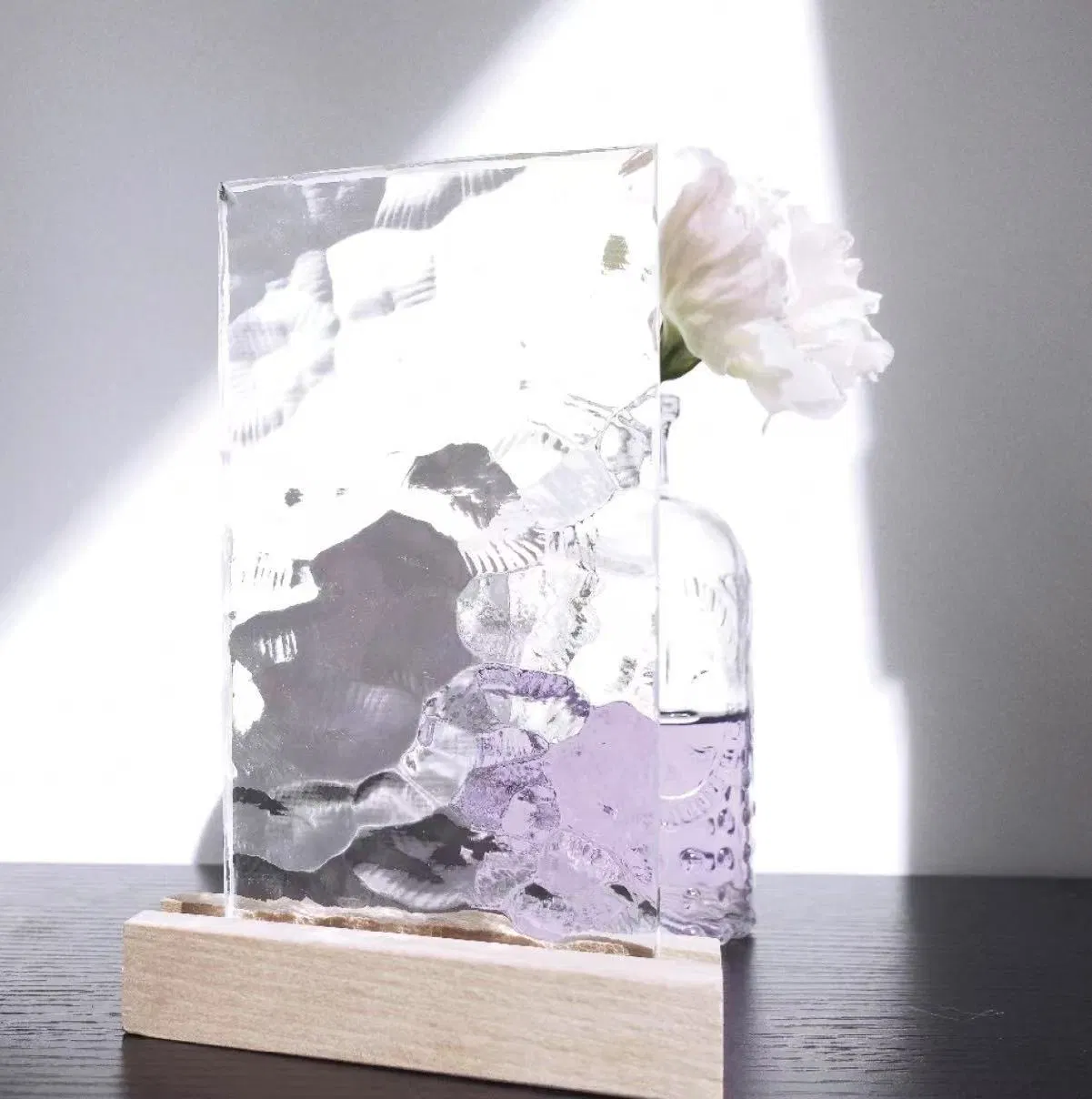 Hot Sale Clear Ultral Clear Bronze Grey Muro Karatachi Nashiji Pattern Glass