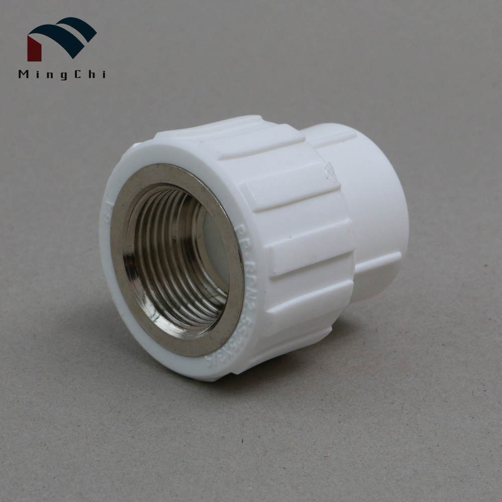 Zhuji PPR Pipe Fittings Material PPR Brass Insert Female Thearded Socket Adaptor Household