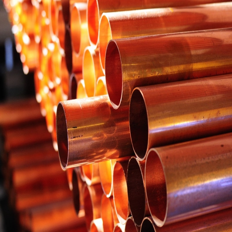 C10100/C10200/C11000/C12000/C12200 Copper Alloy: C14500/C17200/C17300/C17510/C18150/C19200/C19210/C19400 Copper Pipes