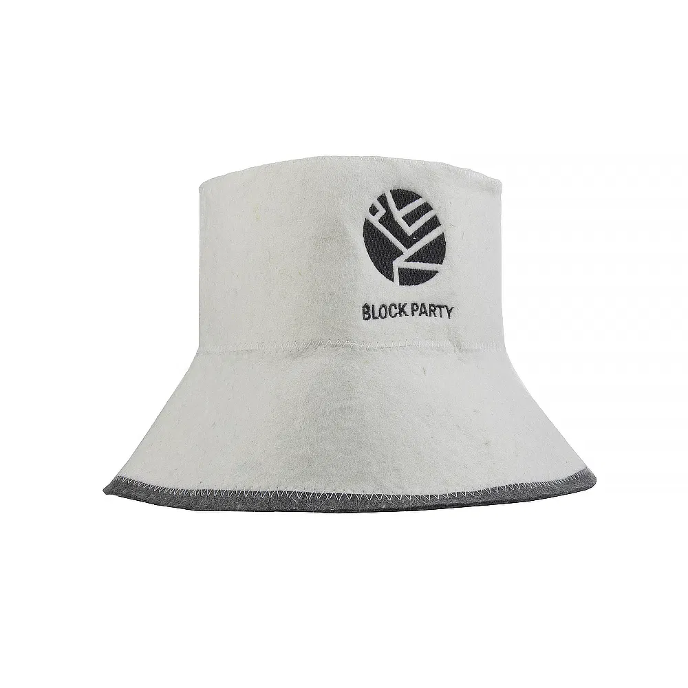 Eco-Friendly Wool Sauna Hood – Scalp Protection, Heat Resistant, Machine Washable