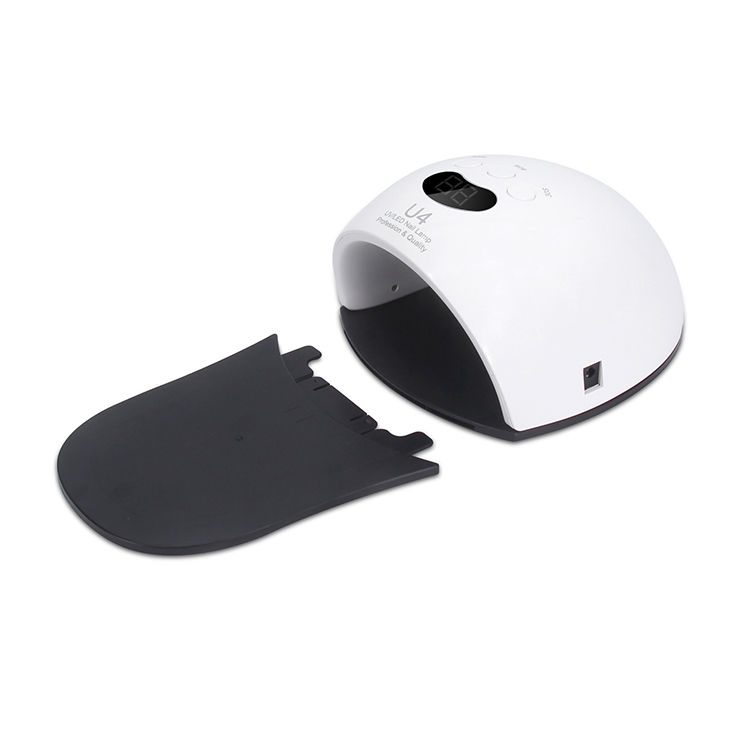 Slipper Shaped Professional 48W Gel Nail Light UV LED Nail Gel Polish Lamp for Curing Toenails