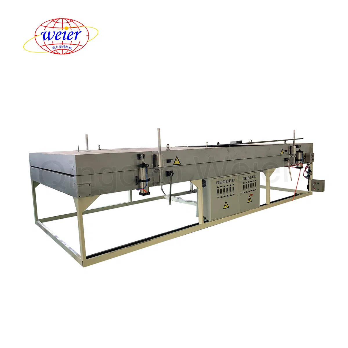 Polycarbonate PC Hollow Lattice Sunlight Panel Sheet Extrusion Making Machine