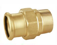 Пресс-фитинг шаровой кран с высоким горлом M-профиль