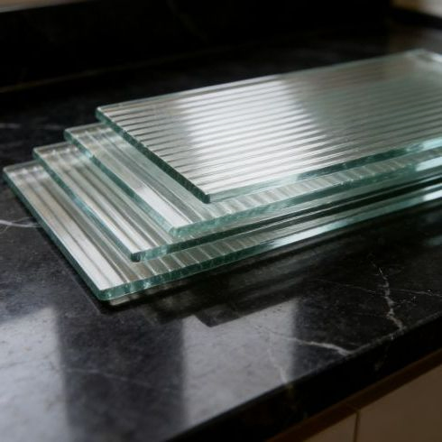 6mm Fluted Glass for Entryway Screen Decorative Glass