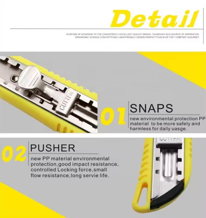 18cm Box Paper Cutter with Easy Self-Lock Mechanism