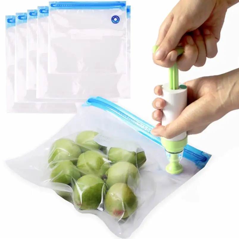 Kitchen Vacuum Packaging Bags for Meat and Vegetables