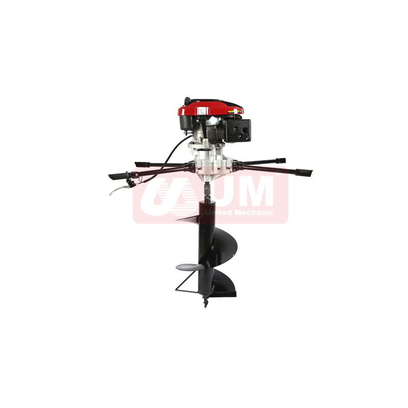 Big Power 196cc Earth Auger Hole Digger Ground Drill Ahoyador 4-Cycle 6.5HP