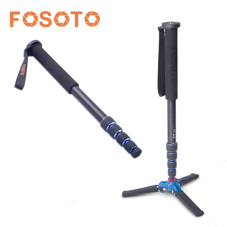 Профессиональный ветроустойчивый штатив Fosoto для фото и видео