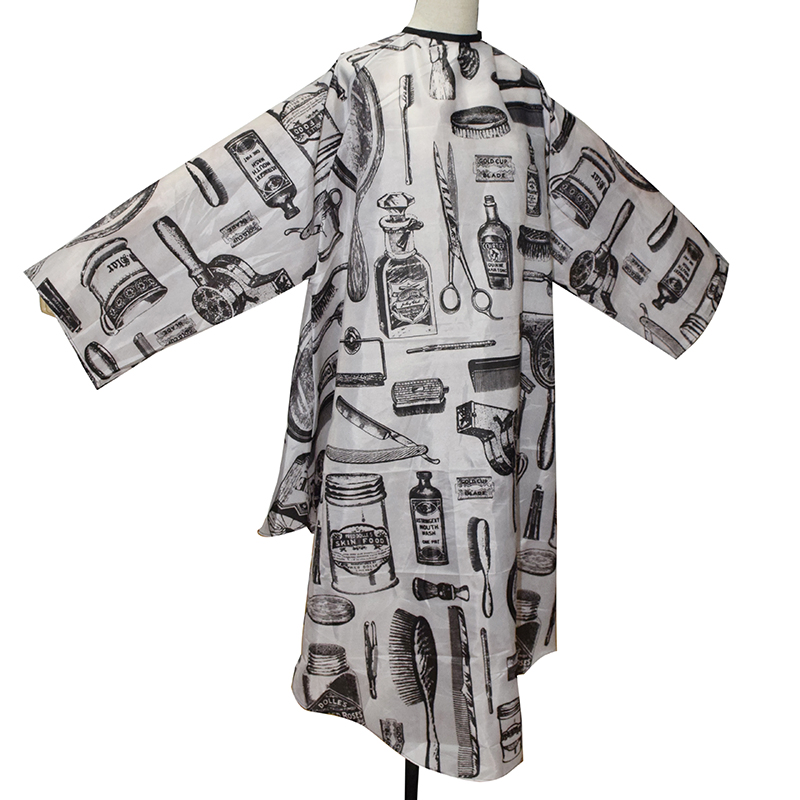 PRO Barber Shop Hair Cutting Salon Cape New Design Polyester Pongee Barber Cape for Adult