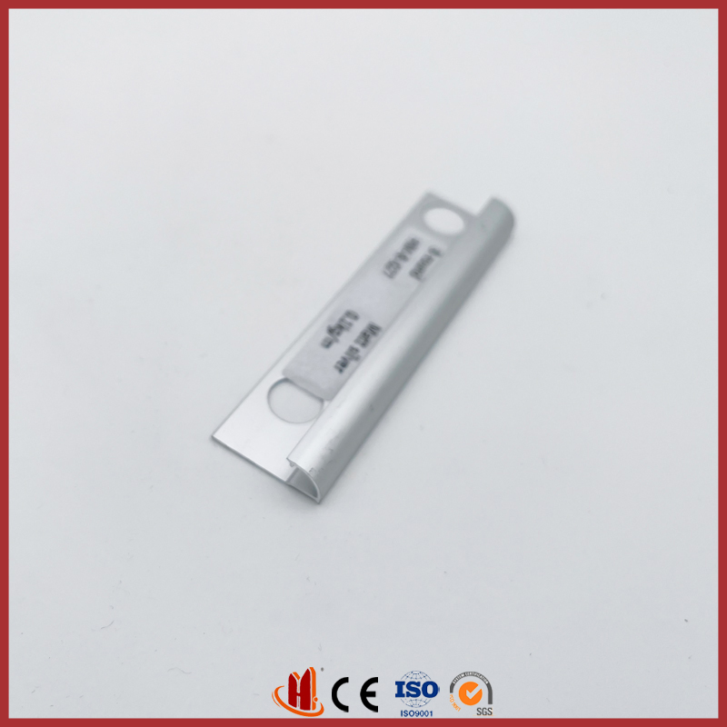 Tile Accessories Free Sample Bathroom Ceramic Square Aluminum Tile Edge Trim
