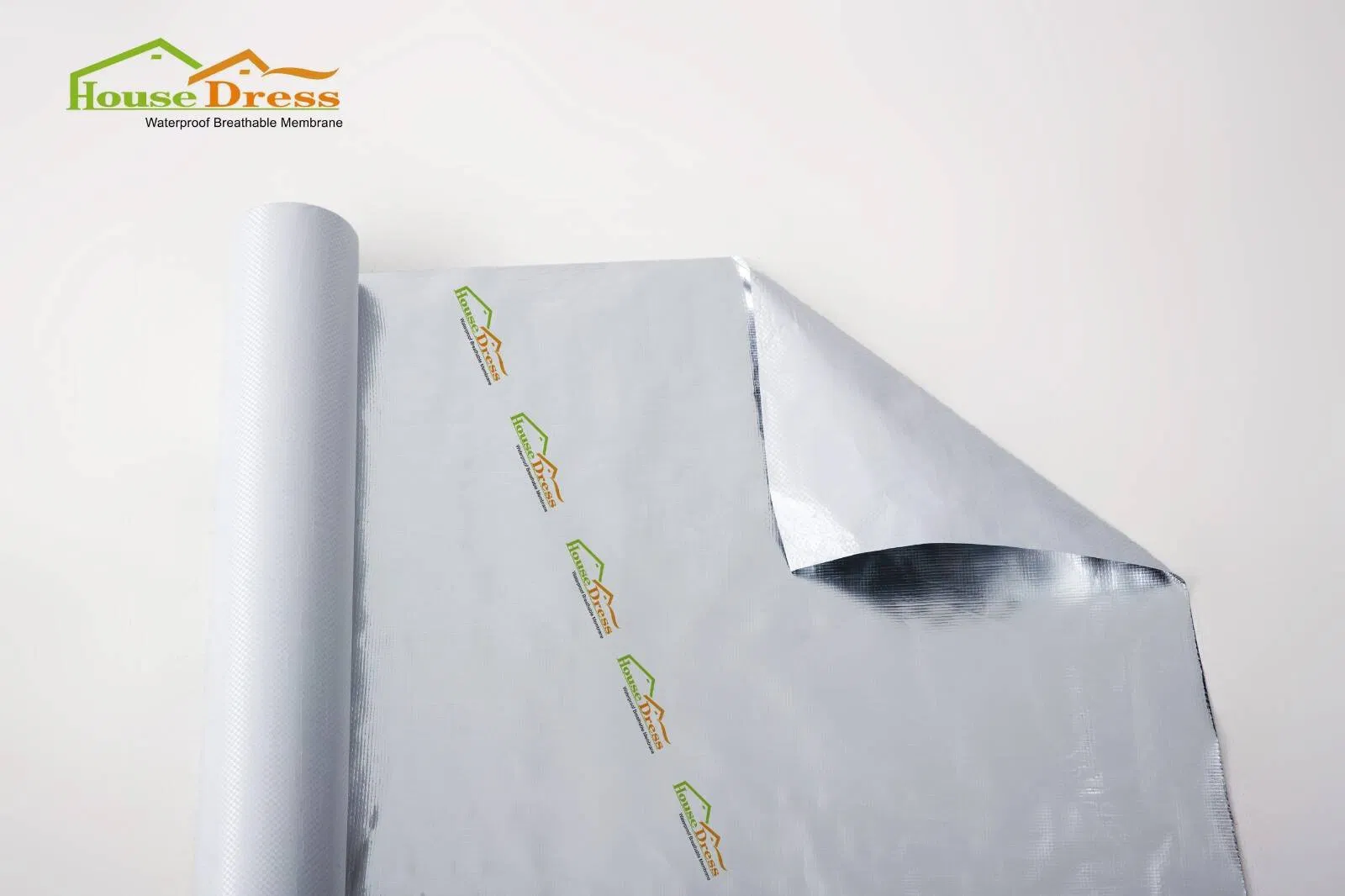 Laminated Insulation Aluminum Foil Backed Woven Cloth Fabric Insulation Roll