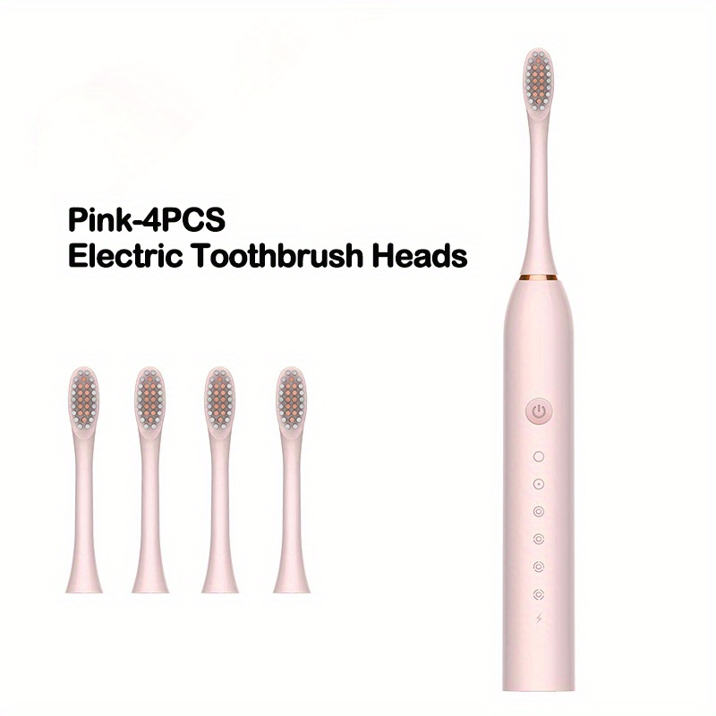 Sonic Electric Toothbrush for Adults - Rechargeable Ipx7 Waterproof Smart Timer