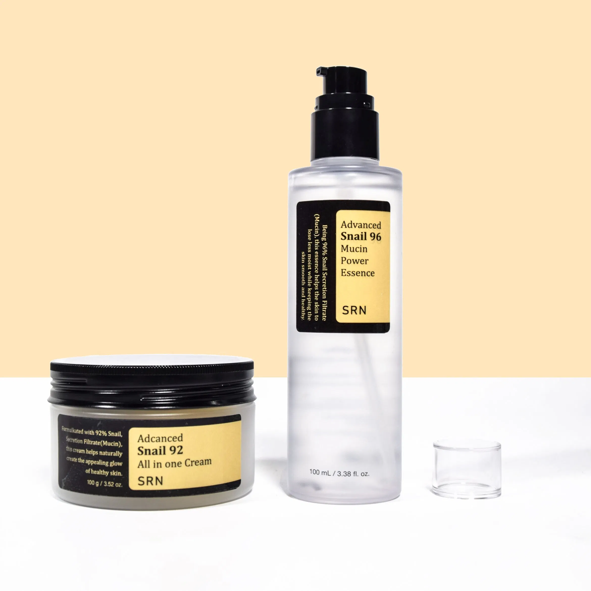 Snail Skin Care Set Snail Mucin for Repairing Recovering Rejuvenating