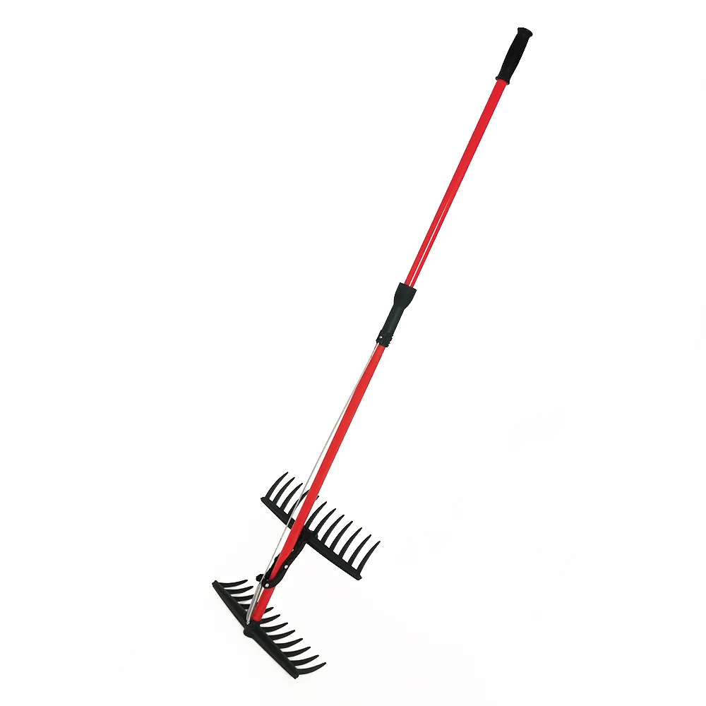 Customized Multifunctional Portable Garden Leaf/Grass Rake Grabber for Yard Cleanup