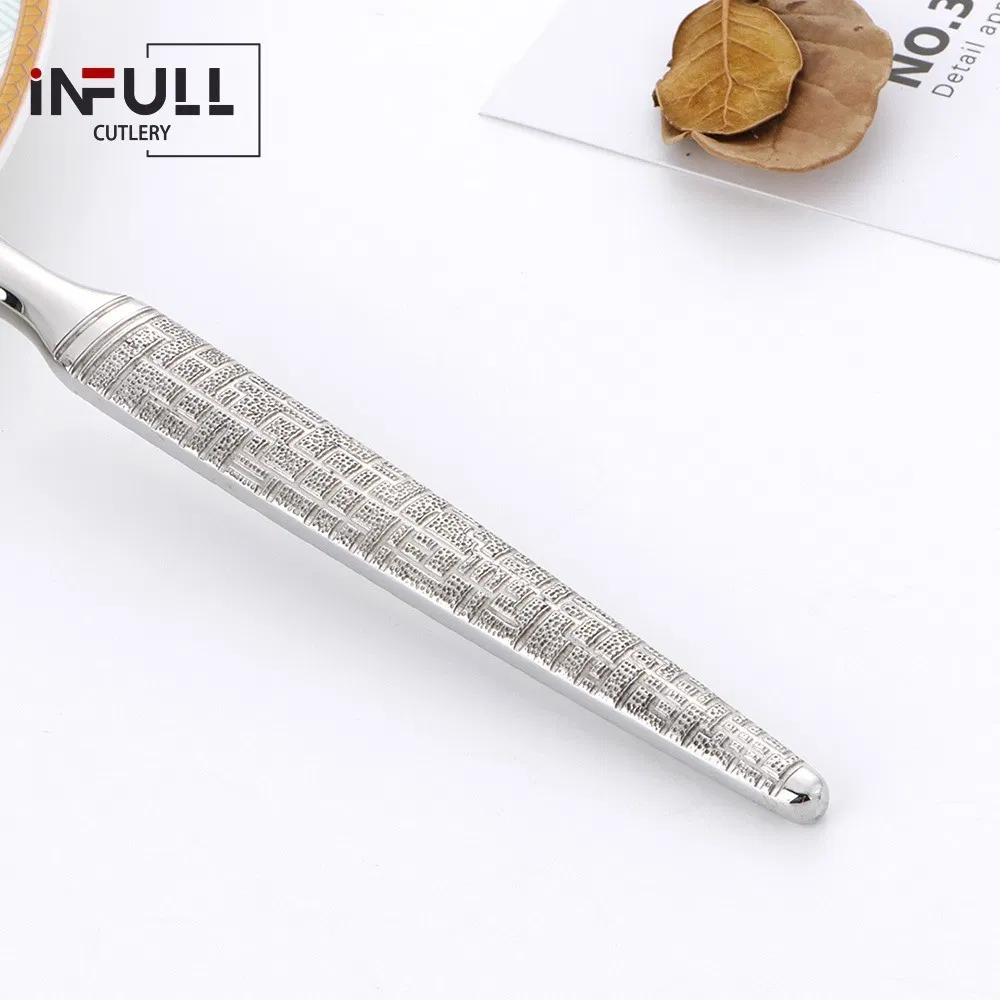 England Series Stainless Steel Table Knife Handle Special Texture High Quality
