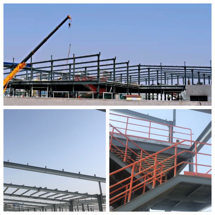 Prefabricated Light Weight Steel Structure Light Steel Structure Garage Garage/Car Garage for Mobile Car and Bicycle