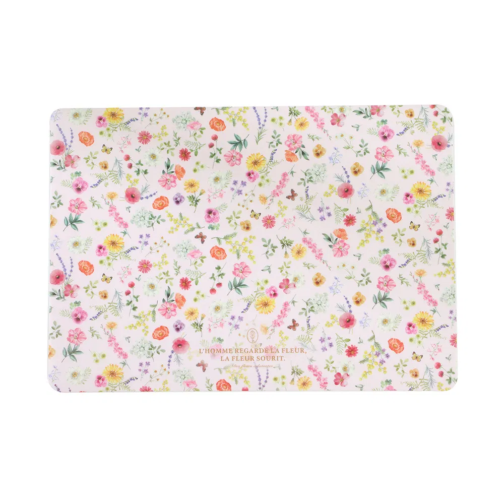 Elegant Custom Coffee Dining Table Plastic Kitchen Dinner Mat & Pad
