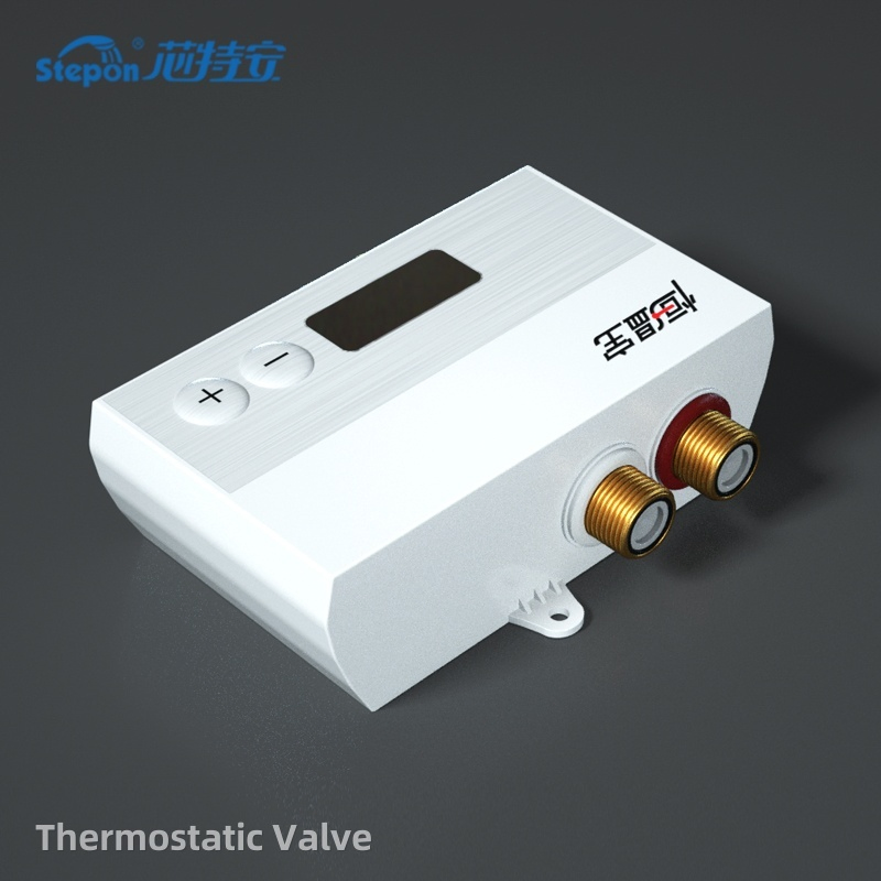 Stepon Thermostatic Valve Real-Time Monitoring & Water Cut-off Safety