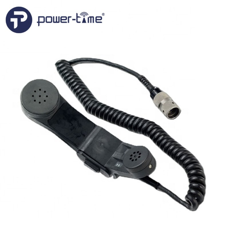 H-250/U Microphone-Receiver Handset for an/Prc-70 and an/Prc-77