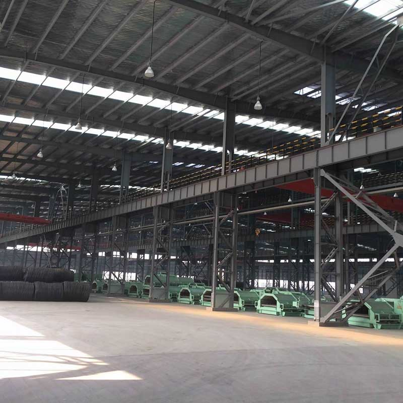 Short Construction Period Structural Steel Fabrication for Prefab House