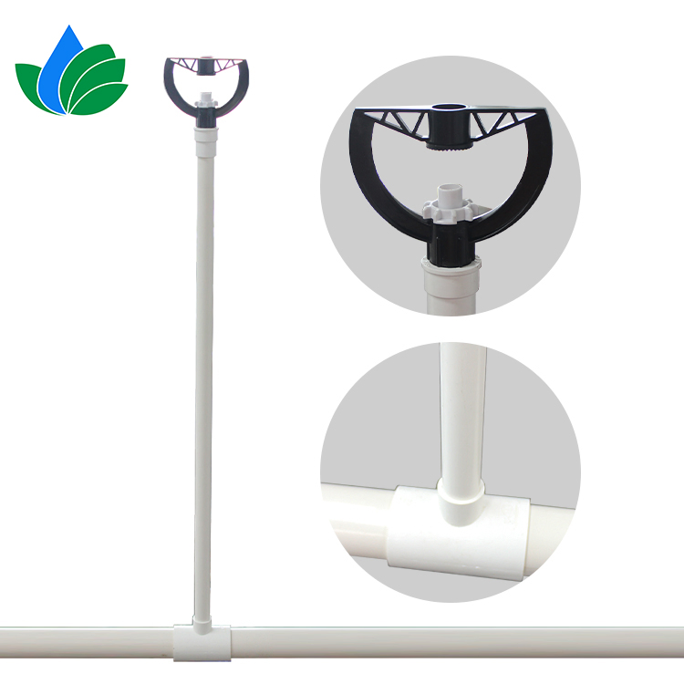 Plastic 1/2 - 3/4 Inch Female Agricultural Rotary Sprinkler