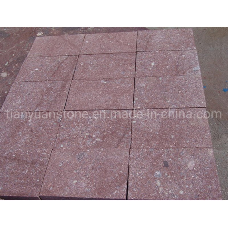 Porphyry Red G528 Granite Patio Outdoor Paver Stones Tiles