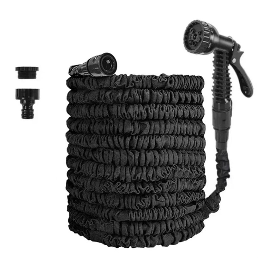 25 50 75 100FT Home Cleaning Elastic Retractable Latex Garden Snake Magic Water Irrigation Hose