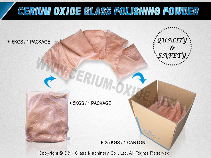 Sanken Cerium Oxide Glass Polishing Powder Edging Powder for Glass Surface