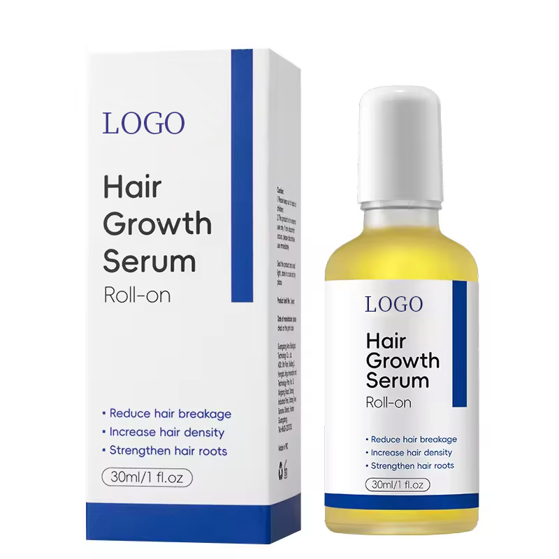 Ditong Growth Serum Roll-on Massager Hair Thicken Rosemary Refreshing Help Hair Growth Leave in Essence for Scalp&Hair