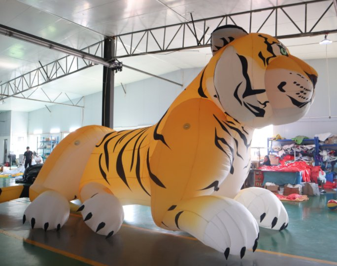 Boyi Giant Inflatable Advertising Animal Cartoon Tiger