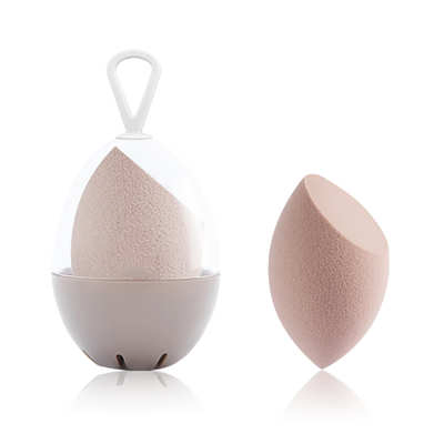 Super Soft Love Beautiful Makeup Egg Dry and Wet Dual-Use Not Eat Powder Sponge Makeup Puff Set