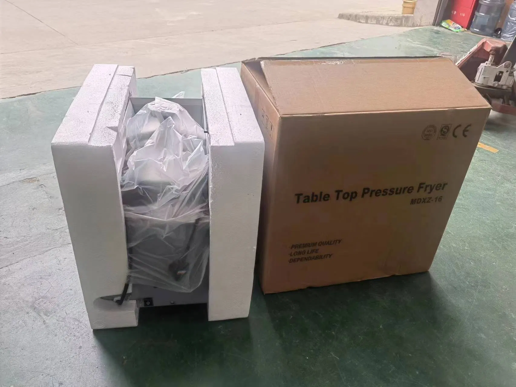 Commercial Small Counter Top Table Top Oil Fried Home Pressure Fryer