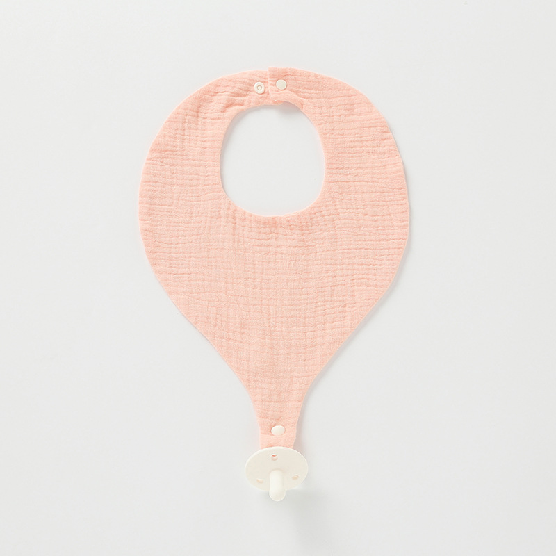 Cotton Pacifier Breathable Absorbent Supplementary Food Anti-Dirty Newborn Adjustment Baby Bib