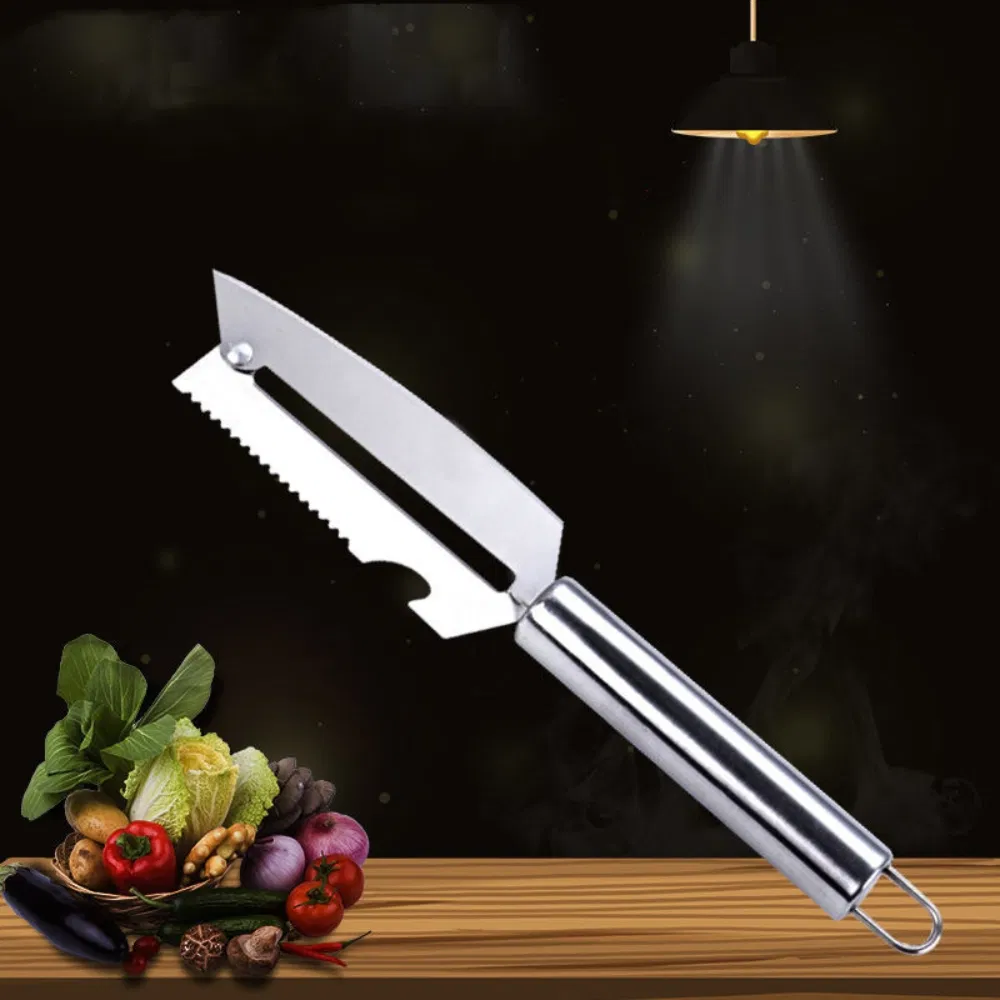 Cutting Peeling Knife Scraping Fish Scale Beer Starter Multi-Function Bl23147