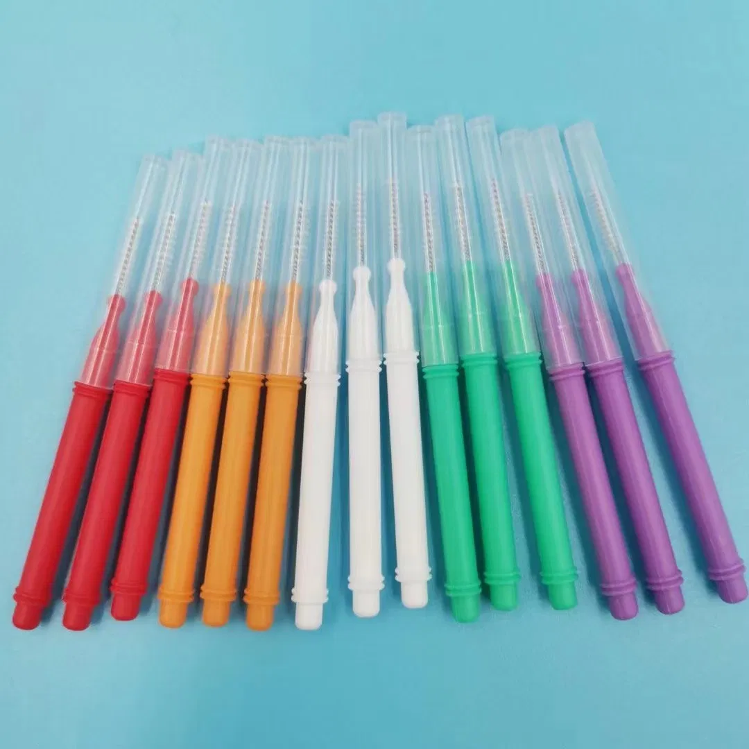 Disposable Interdental Brush Tepe Angle Interdental Brush Teeth Gap Brush
