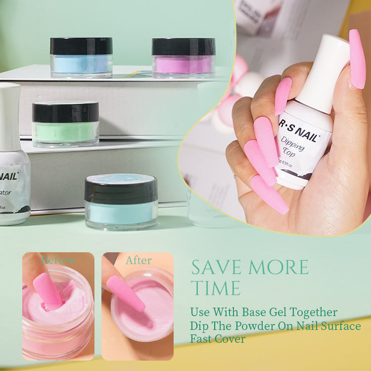 Nail Polish Acrylic Powder Private Label Wholesale Factory Prices Nail Art Glitter Acrylic Powder for Dipping Powder Hot Sales