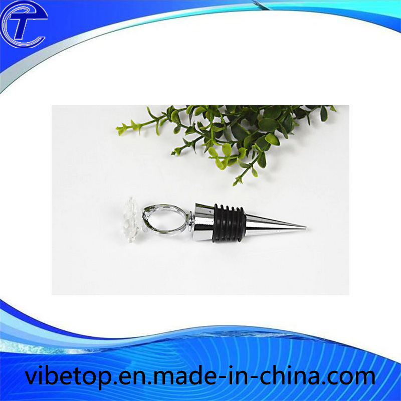 Newest Wine Bottle Stopper Cork Pourer by China Supplier