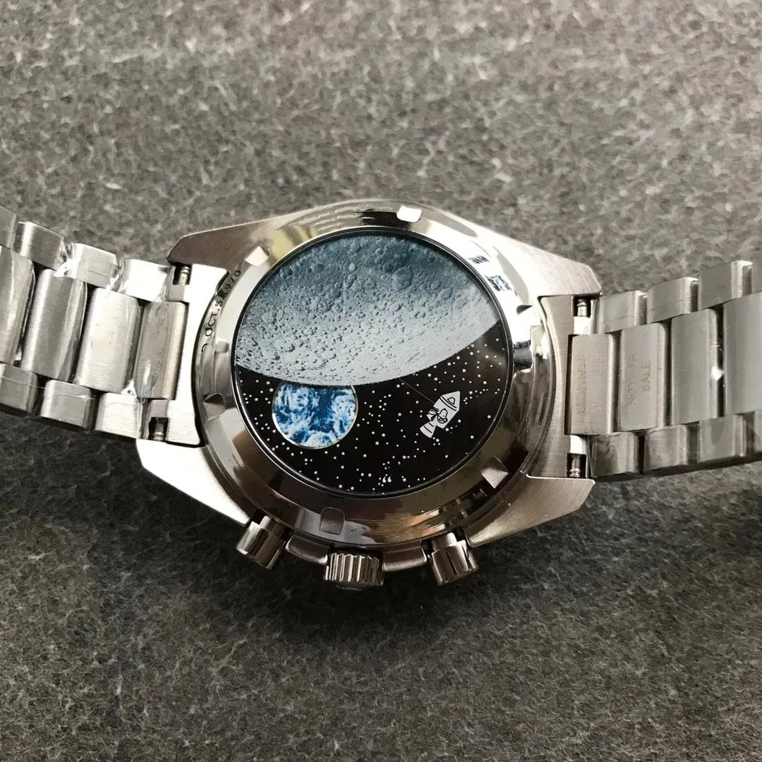 Factory Wholesale High-Quality Omegas 1.1 Sapphire Crystal 904L Stainless Steel Super Clone Luxury Business Gift Watch