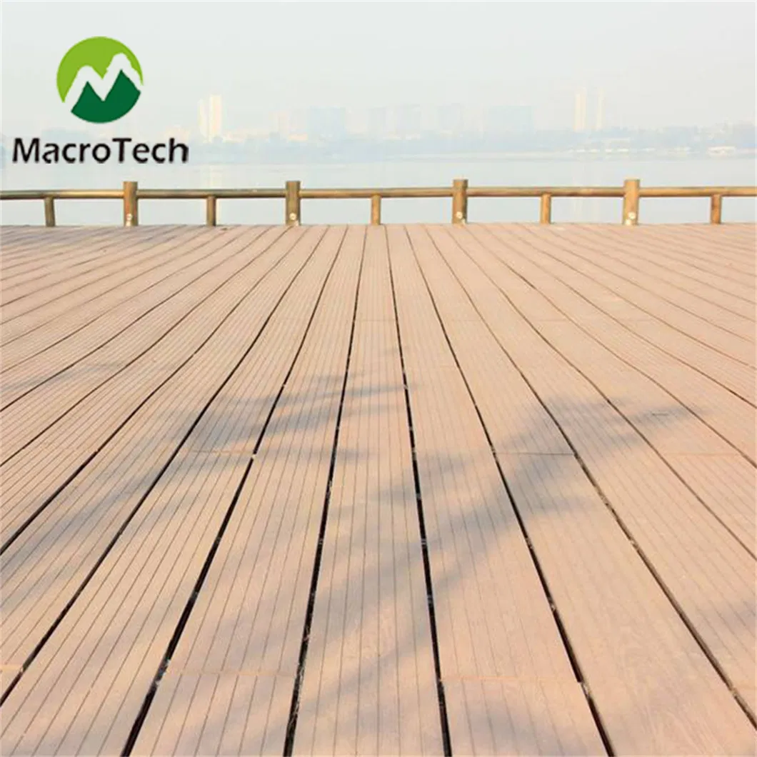 High Density Exterior Anti-UV Long Life Pool Decking Wood Plastic Terrace Flooring