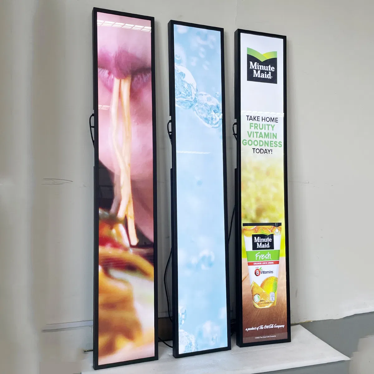 Digital Signage LCD Strip 19.5inch Strip Screen Android for Shopping Malls Restaurant Menu Board